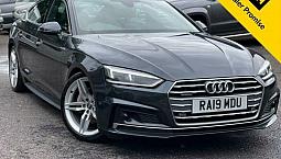 2019 19 Audi A5 2.0 Sportback Tdi Quattro S Line 5 Door 188 Bhp Diesel