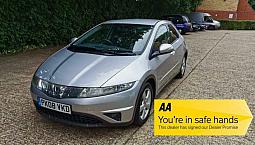 2008 Honda Civic 1.8 I-Vtec Ex I-Shift 5Dr Auto +Low Miles +Ulez +Hpi Clear