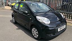 Citroen C1 Black 2011 New Mot First Car 45,000 Miles 2 Door 1.0 Vtr Ac