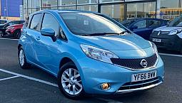 2016 Nissan Note Nissan Note 1.5 Dci Acenta Premium 5Dr Hatchback Diesel Manual