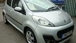 2013 Peugeot 107 1.0 Allure 5Dr Air Conditioning Privacy Glass £0 Road Tax 7 Ser