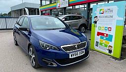 2017 Peugeot 308 1.6 Bluehdi 120 Gt Line 5Dr Estate Diesel Manual