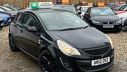 2012 Vauxhall Corsa 1.2 Limited Edition 3Dr Hatchback Petrol Manual