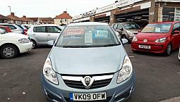 2009 Vauxhall Corsa 1.4 16V Club Automatic 5-Door From £3,995 + Retail Package H