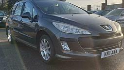 Peugeot 308 Sw 1.6Hdi 92Bhp Sr 5 Dr Estate, Air Con, Pas, Abs Braking System 