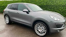 Porsche Cayenn 4.2 S Tiptronic S Automatic Grey 2013 13 Reg