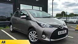 2015 Toyota Yaris 1.3 Vvt-I Icon 5D 99 Bhp Hatchback Petrol Manual
