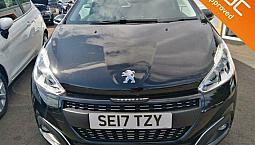 2017 Peugeot 208 1.2 Puretech Black Edition 3D 82 Bhp Hatchback Petrol Manual