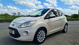 Ford Ka 1.2 Zetec Pearl White Great History New Cambelt Kit And Service