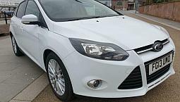 2013 Ford Focus 1.0 125 Ecoboost Zetec 5Dr Hatchback Petrol Manual
