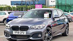2018 Bmw 1 Series Bmw 1 118D 2.0 M Sport Shadow Edition 5Dr Auto Nav Leather Hat