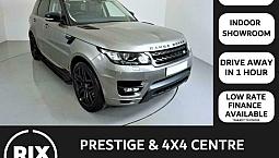 2017 Silver Range Rover Sport 3.0 Sdv6 Hse Dynamic - Stealth Package - 48K