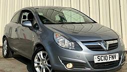 2010 Vauxhall Corsa 1.2 I 16V Sxi 3Dr Hatchback Petrol Manual