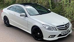 2010 (60) Mercedes Benz E350 3.0 Diesel Blue-Efficiency Sport Pan-Roof 80K Miles