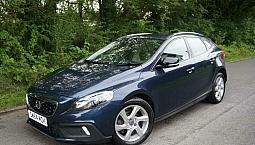 2015(64) Volvo V40 1.6 D2 Cross Country Lux 113 Automatic Caspian Blue Metallic