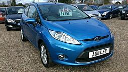 Ford, Fiesta, Hatchback, 2011, 1.2Cc Fsh @ Aylsham Road Affordable Cars 