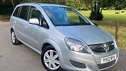 Vauxhall, Zafira, Mpv, 2012, Manual, 1598 (Cc), 5 Doors