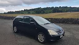 Honda Civic Hatchback, 2002, Manual, 1590 Vtec, 3 Doors