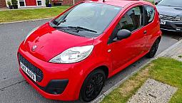 2012 Peugeot 107 1.0 Access 3Dr, Only 60K, 1 Owner From 2013, Zero Road Tax & Low Ins! Not Vauxhall