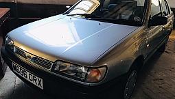 Time Warp Barn Find Classic Car. Old Nissan Sunny, Virtually As New. 