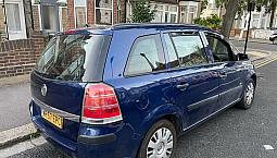 2008 Vauxhall Zafria 1.6 - 5 Door - 7 Seater - Blue - Ulez Free 