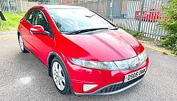 06 Reg Honda Civic 1.8 Es Auto Pan Roof Jazz Auris Astra Fiesta Polo Golf Corsa Prius Focus Note