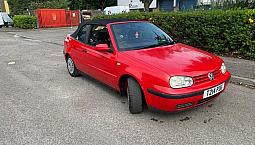 Volkswagen Golf Mrk 4 Convertible