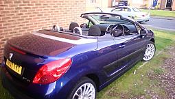 Peugeot, 207, 1.6 Ti Sport Convertible, 2007, Only 33K Miles