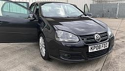 2008 Volkswagen Golf Gt Tdi Black Manual 5 Door