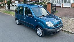 2007 Renault Kangoo 1.6 Auto / Ulez Exempt / 52K / 1Yr Mot / Wav / Use As Camper + Mini Van / £3995