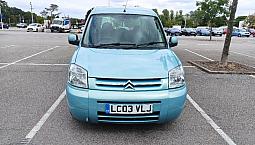 Citroen, Berlingo Multispace, Mpv, 2003, Manual, 1868 (Cc), 5 Doors