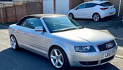 Audi A4 Convertible. Manual. 2.4 V6. 116K Miles. Fsh. Hpi Clear 