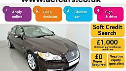 2010 Red Jaguar Xf 3.0 D 240 Luxury Diesel Saloon Car Finance Fr £116 Pcm