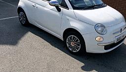 Fiat 500 61Reg White Bargain £1895- Low Ins Group 