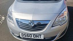 Vauxhall Meriva 2010 Silver Full Years Mot