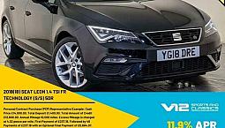 2018 Seat Leon Fr Technology Tsi Apple Carplay Sat Nav 1 Owner Service History
