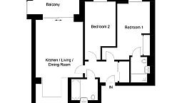 2 Bedroom Flat In Reverence House, Colindale Gardens, Colindale Nw9
