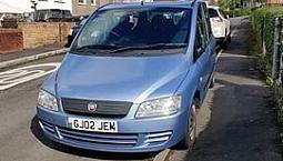 Fiat, Multipla, Mpv, 2010, Manual, 1910 (Cc), 5 Doors